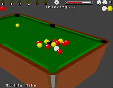 3D Pool screen shot game playing